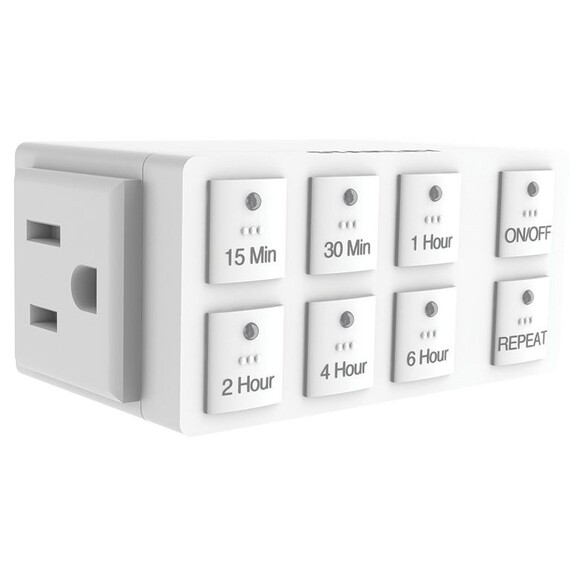 3 PACK Stanley 3-prong Grounded Digital Countdown Timers w/Repeat function - Picture 1 of 5